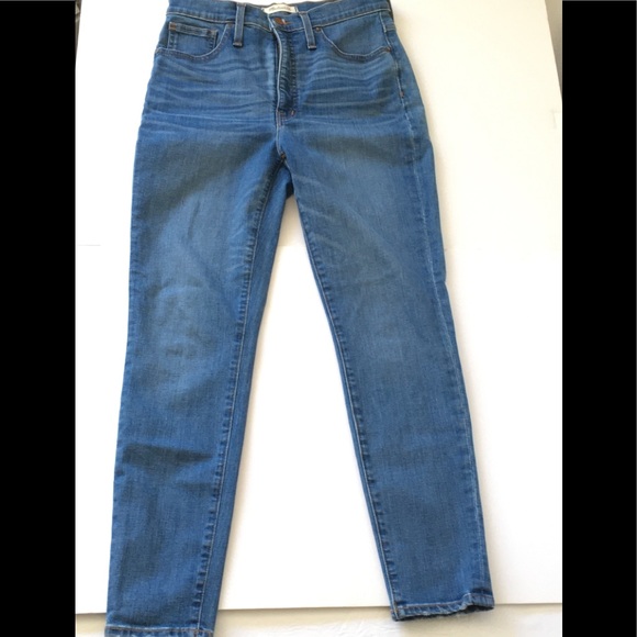 MADEWELL 11” high-rise skinny jeans size 27 - Picture 8 of 8